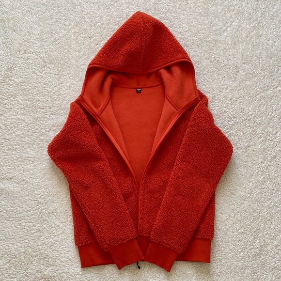 Uniqlo Blocktech Windproof Sherpa Zip-Up Hoodie - Picture 5 of 16